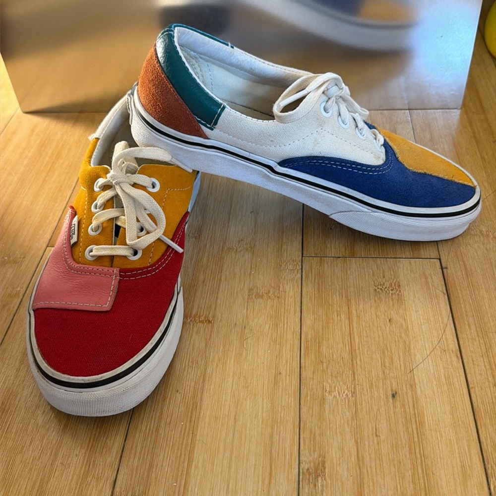 VANS Era Multicolor Patchwork Canvas - Women’s 7.5